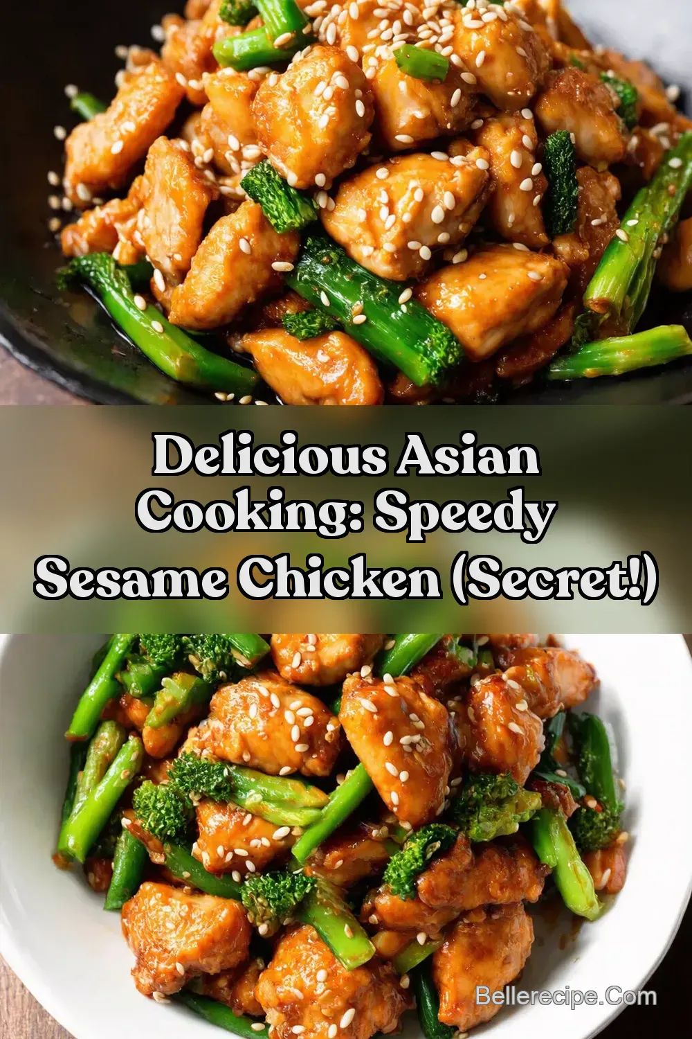 Speedy Sesame Chicken Stir-Fry: Easy Chinese Food Recipes