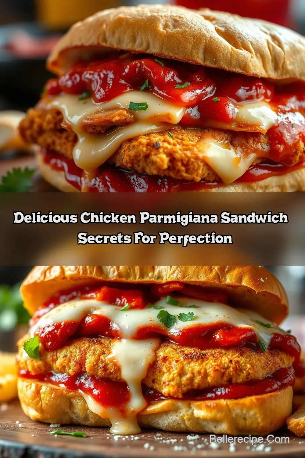 Classic Chicken Parmigiana Sandwich: The Ultimate Comfort…