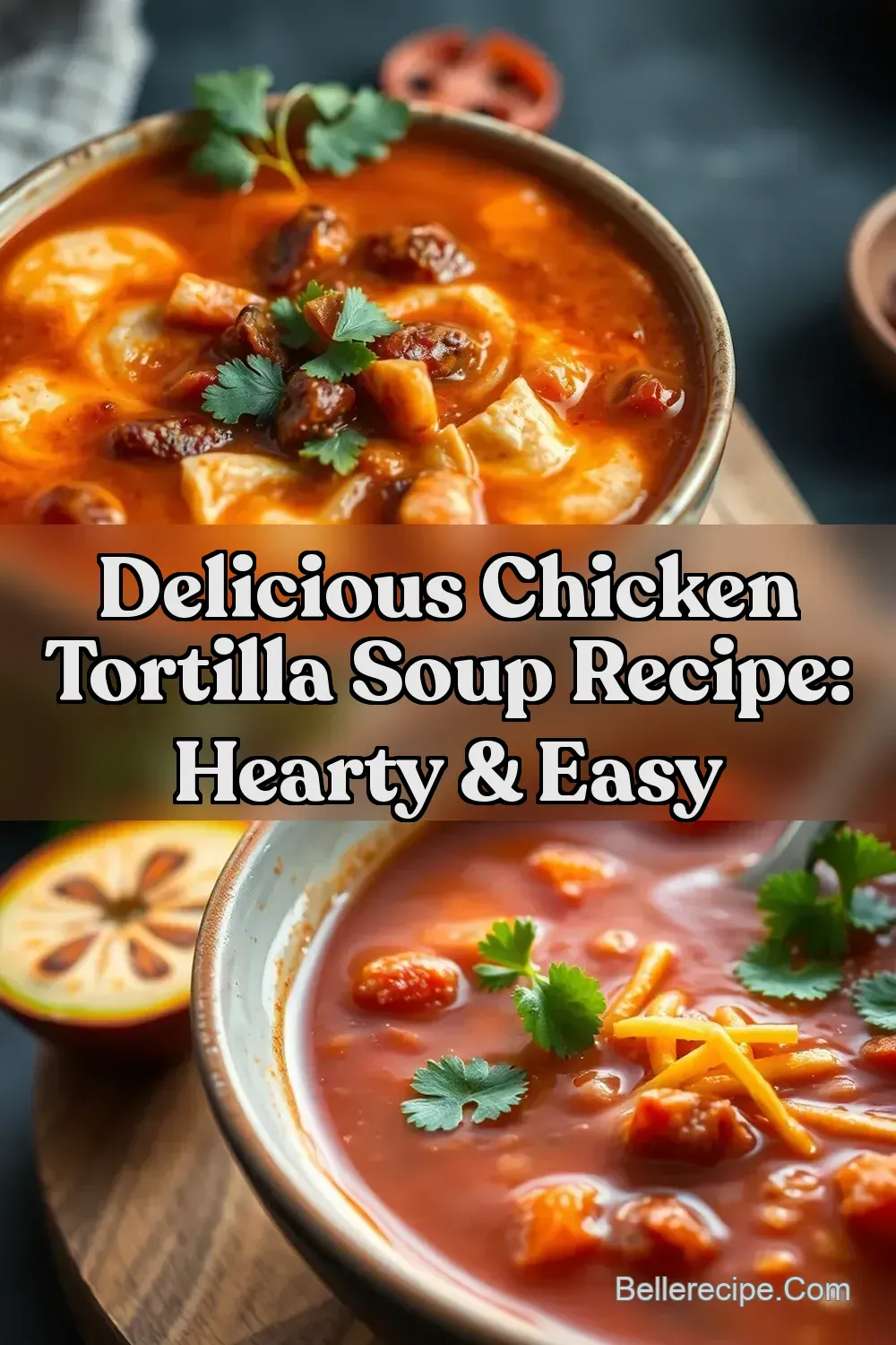Delicious Chicken Tortilla Soup Recipe: Hearty & Easy