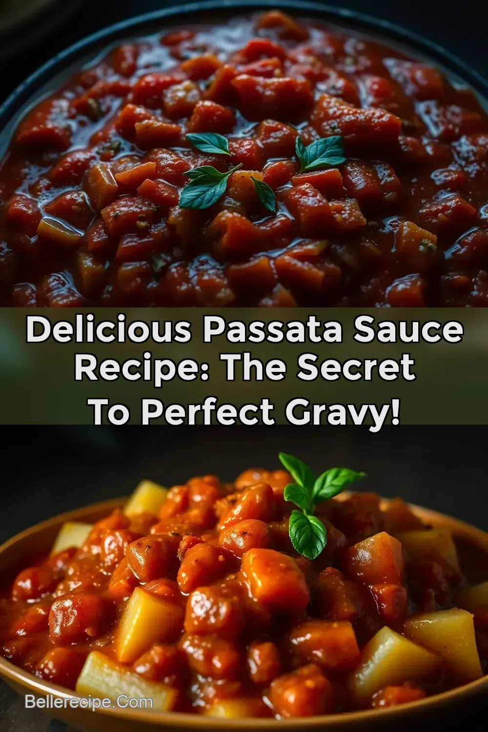 Delicious Passata Sauce Recipe: The Secret To Perfect Gravy! : PIN FOR LATER Delicious Passata Sauce Recipe: The Secret To Perfect Gravy!