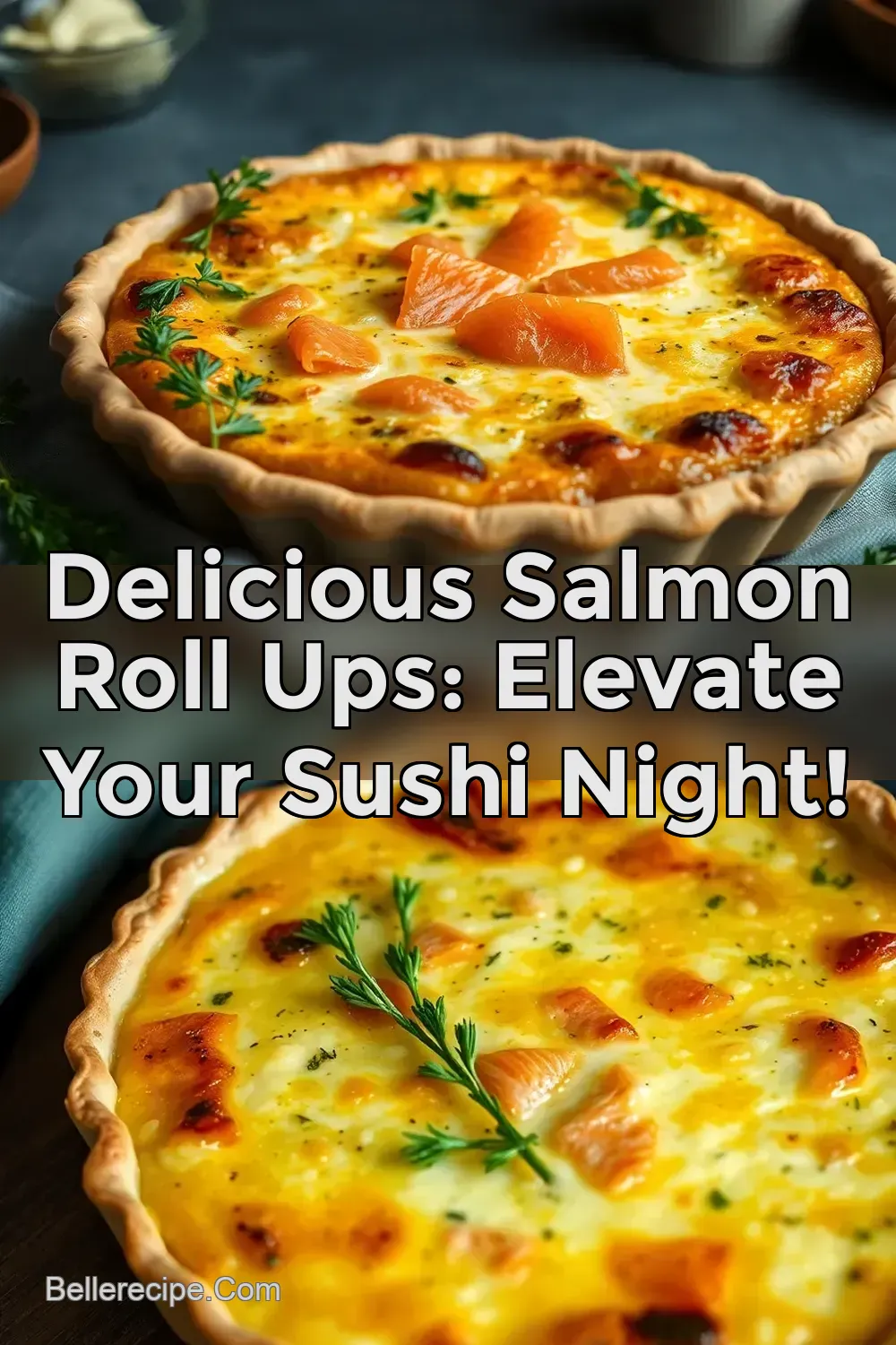 Delicious Salmon Roll Ups: Elevate Your Sushi Night! : PIN FOR LATER Delicious Salmon Roll Ups: Elevate Your Sushi Night!