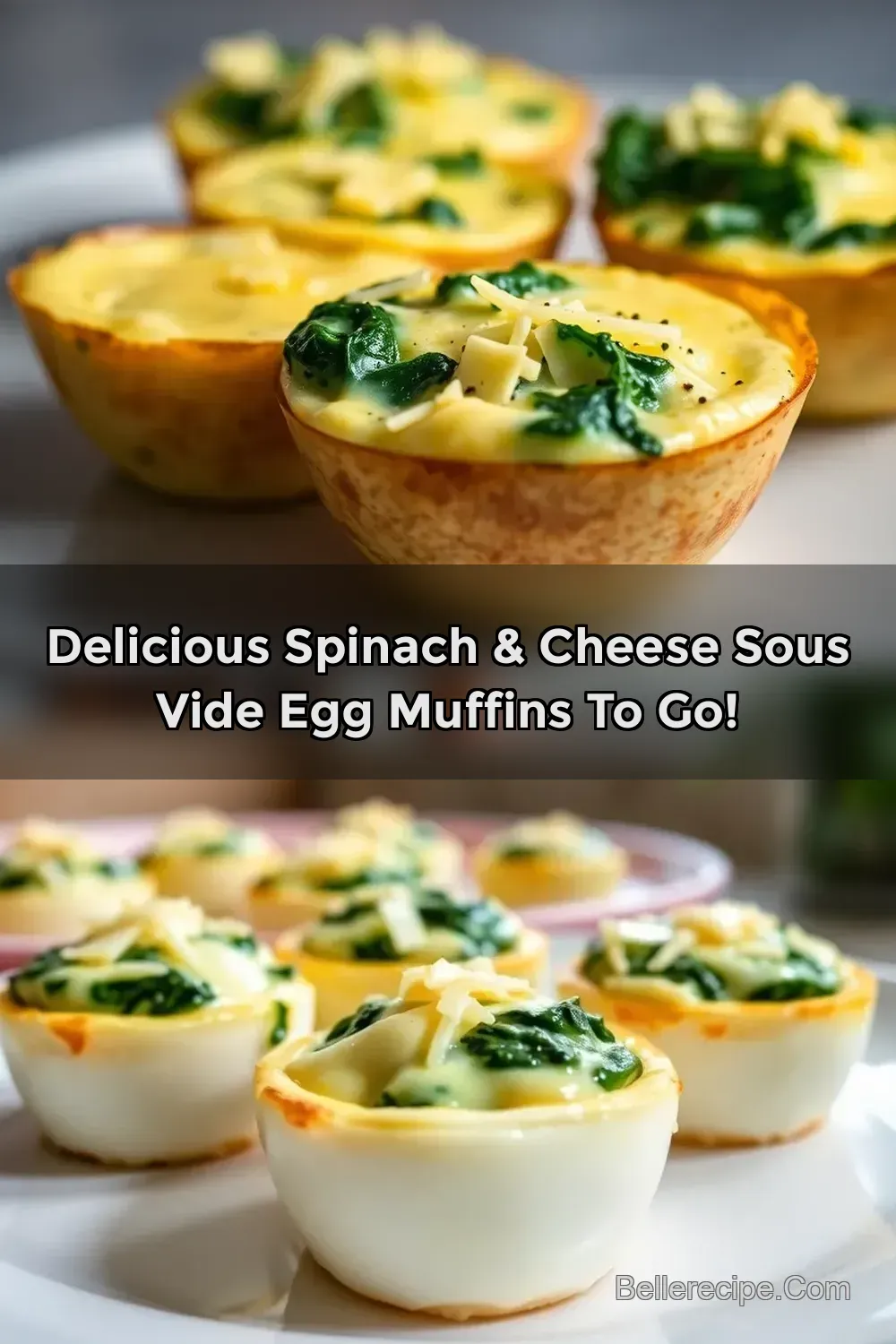 Creamy Sous Vide Egg Bites Recipe: Delicious Spinach &…