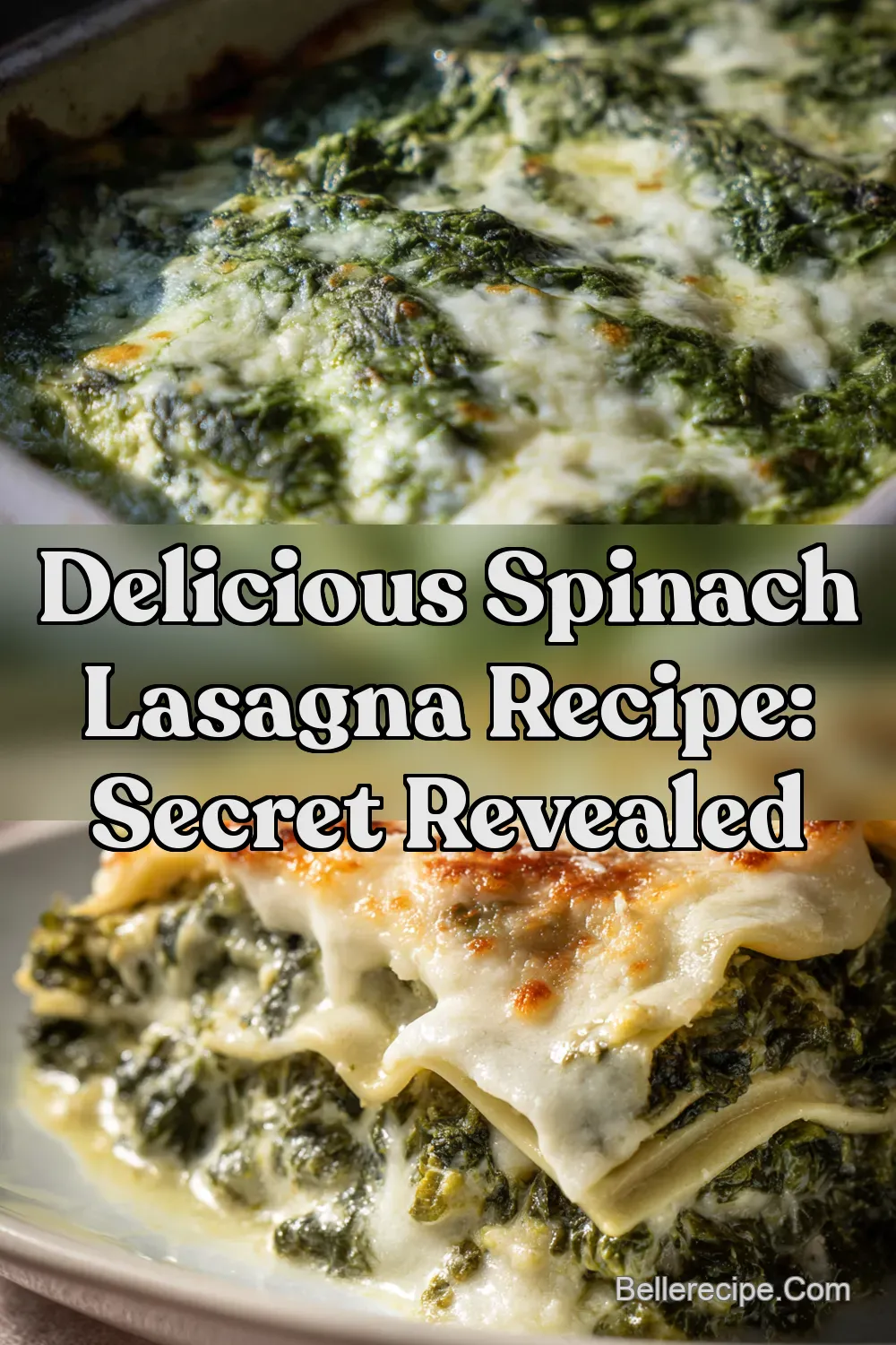 Creamy Spinach Lasagna: Easy Veggie Comfort Food! -…