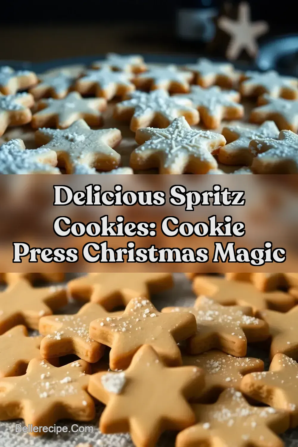 Delicious Spritz Cookies: Cookie Press Christmas Magic : PIN FOR LATER Delicious Spritz Cookies: Cookie Press Christmas Magic