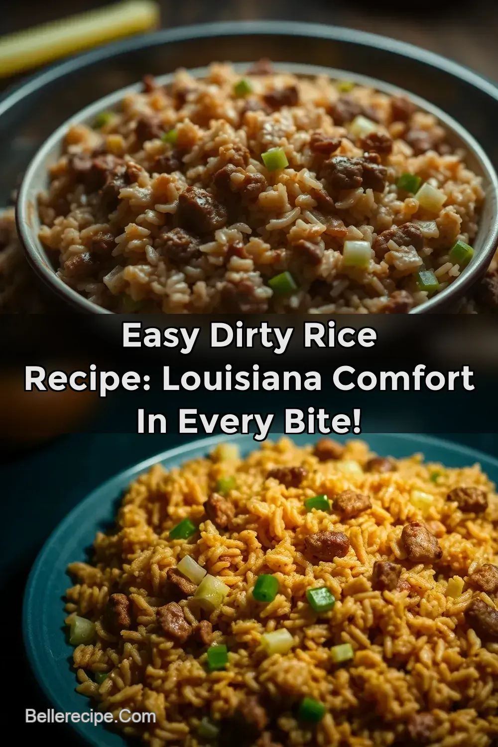 Easy Dirty Rice Recipe: Louisiana Comfort in Every Bite!