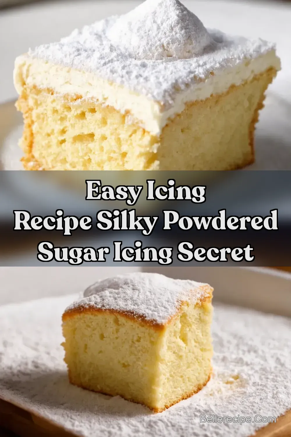 Silky Smooth Powdered Sugar Icing Recipe - BelleRecipe