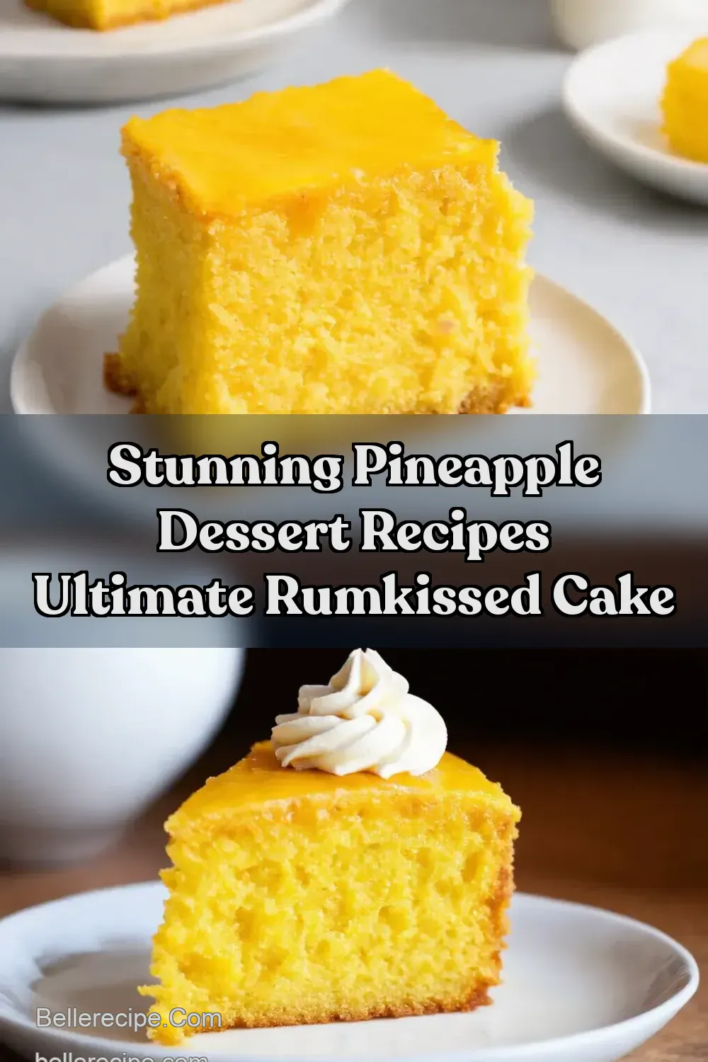 Pineapple Cake Recipe My RumKissed UpsideDown Delight -…