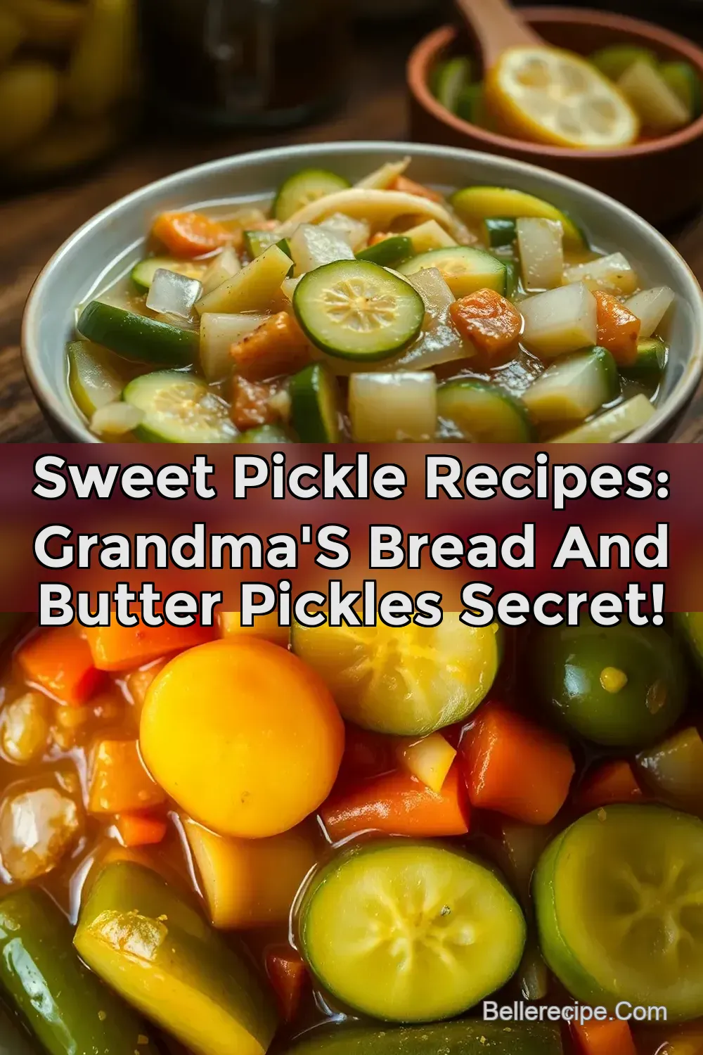 Sweet Pickle Recipes: Grandma' s Bread and Butter Pickles Secret! : PIN FOR LATER Sweet Pickle Recipes: Grandma' s Bread and Butter Pickles Secret!