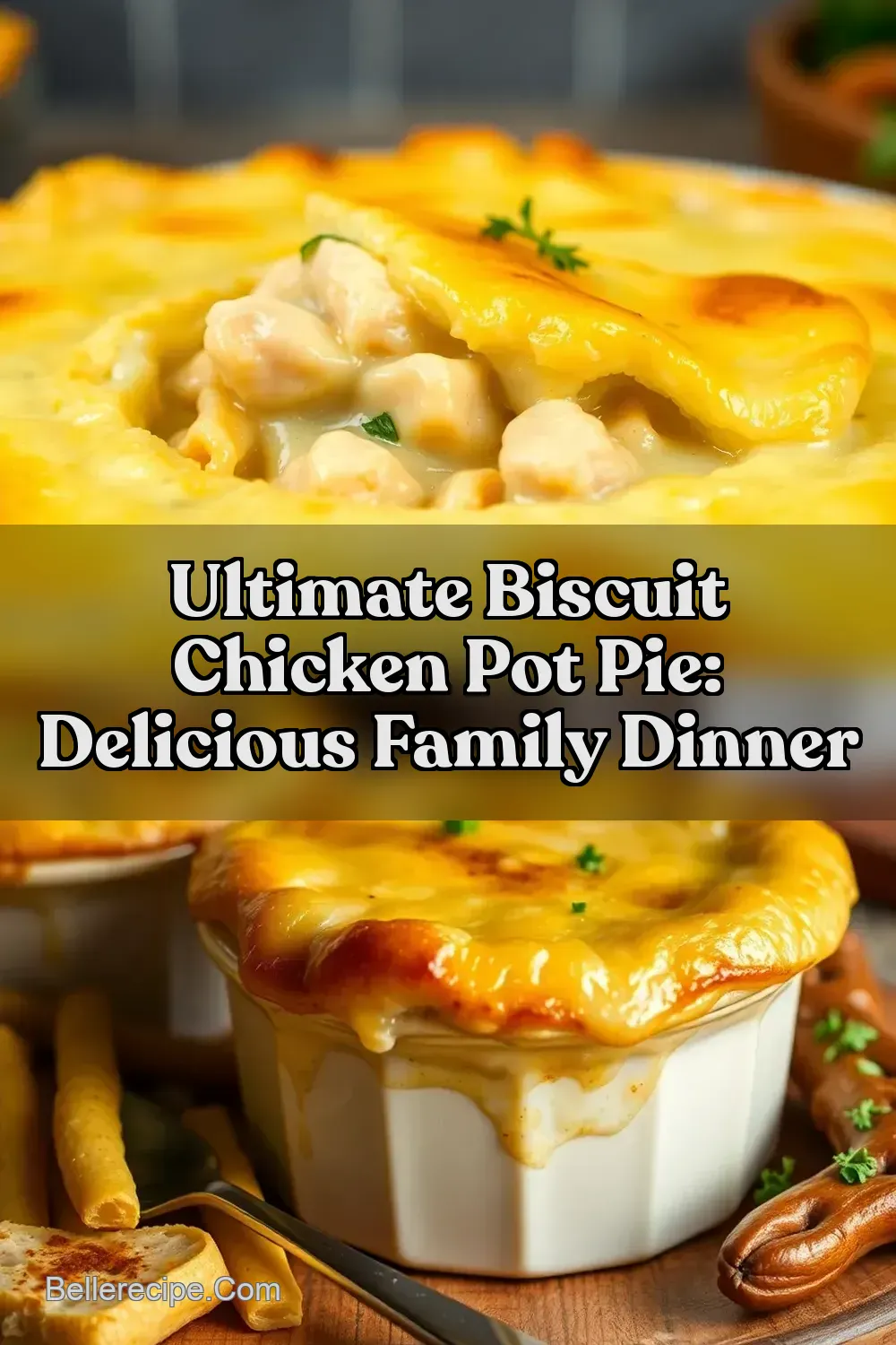 Ultimate Biscuit Chicken Pot Pie: Delicious Family Dinner