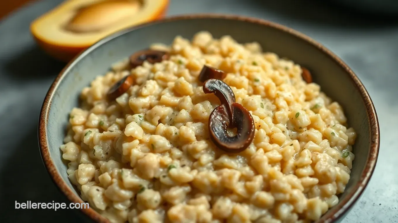 Creamy Morel Mushroom Risotto: A Gourmet Take on Comfort Food Creamy Morel Mushroom Risotto: A Taste of the Forest