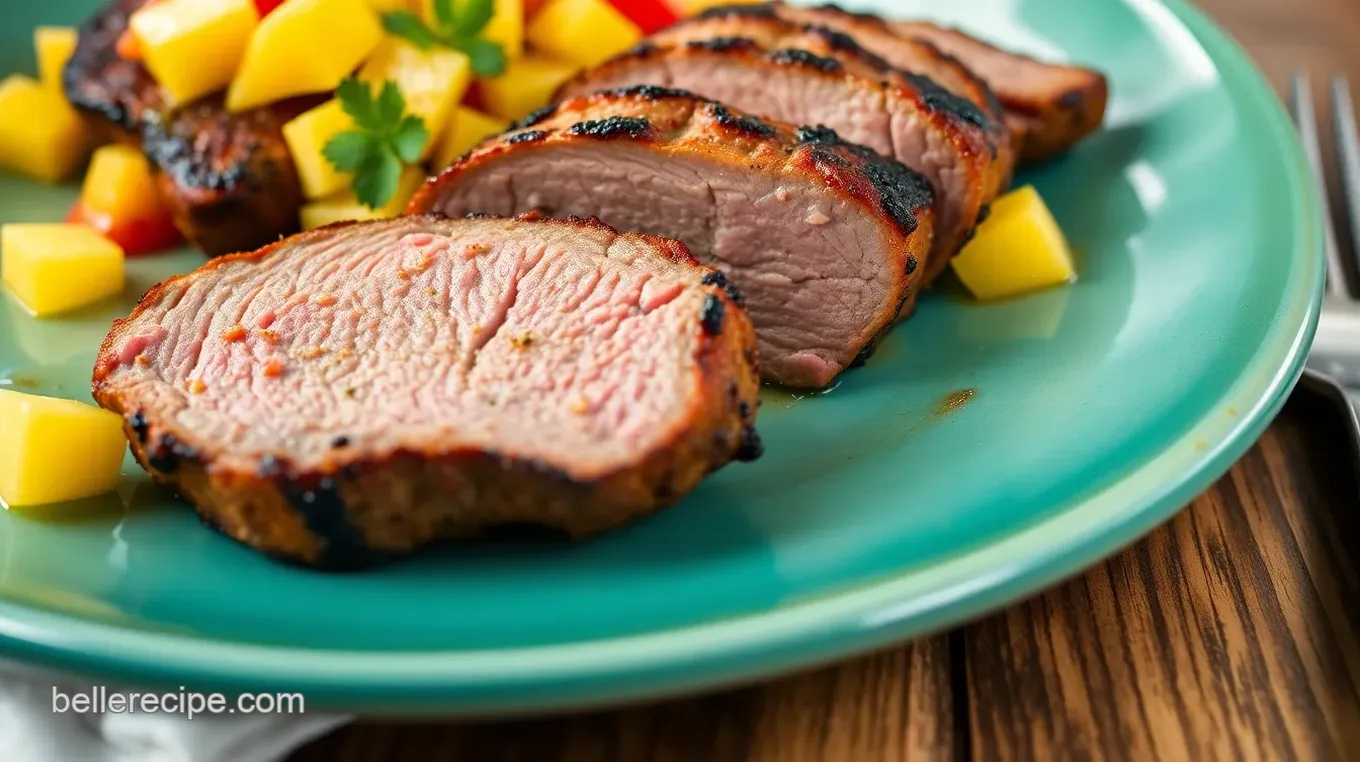 Easy pan seared tenderloin recipe paired with pineapple mango salsa: 5 Delicious Secrets!