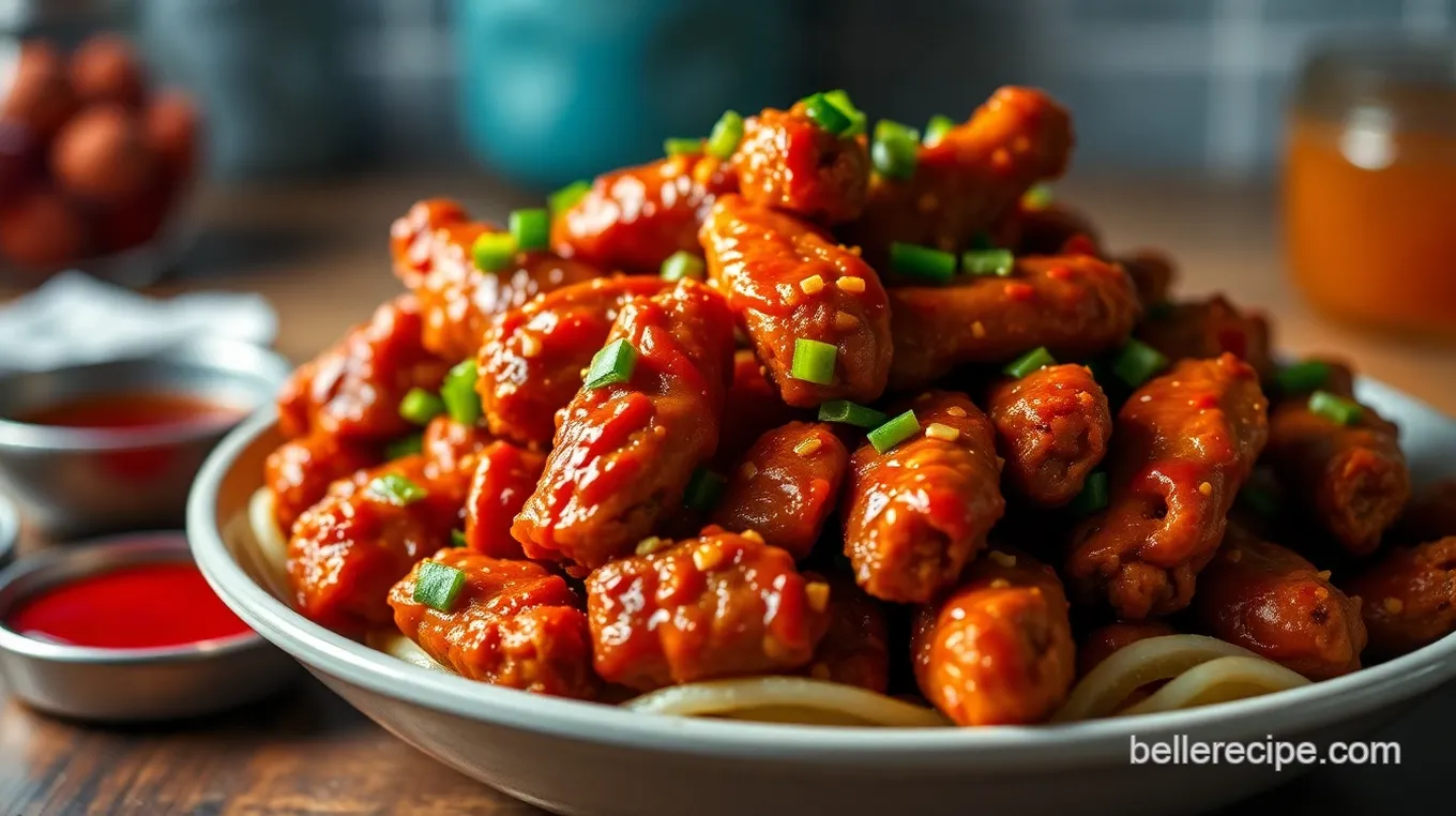 Firecracker Korean-Inspired Chicken Wings