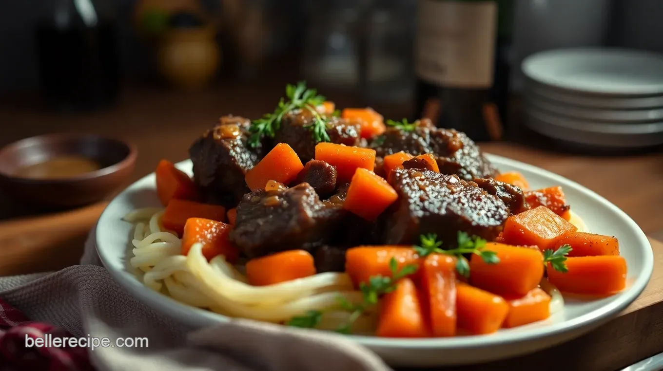 Easy & Juicy Braised Beef Short Ribs Recipe: My Family' s Favorite Dish Rich and Tender Braised Beef Short Ribs with Red Wine