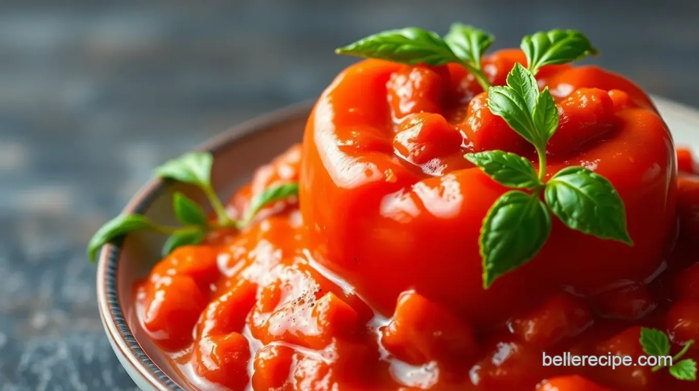 Roasted Red Bell Pepper Sauce