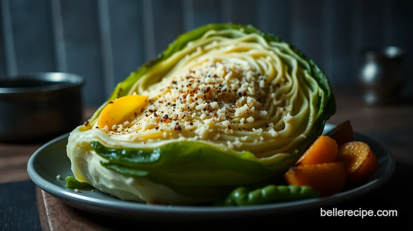 Easy Savory Roast Cabbage Wedge: My Favourite Garlic & Parmesan Style Savory Roast Cabbage Wedges with Garlic and Parmesan