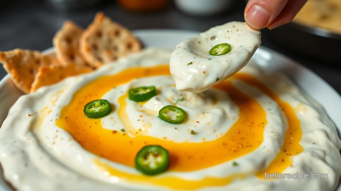 Spicy Creamy Jalapeño Ranch Dip