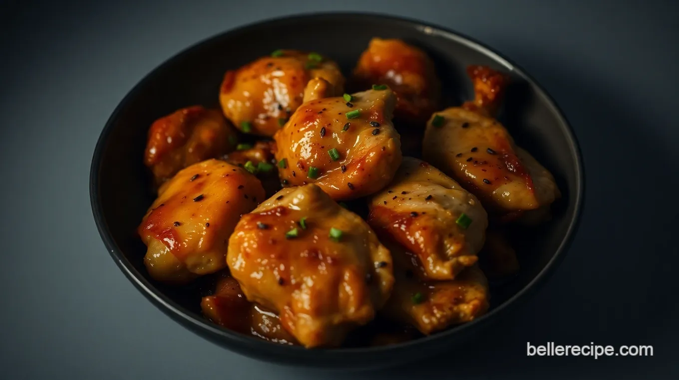 Sweet and Spicy Honey Pepper Chicken