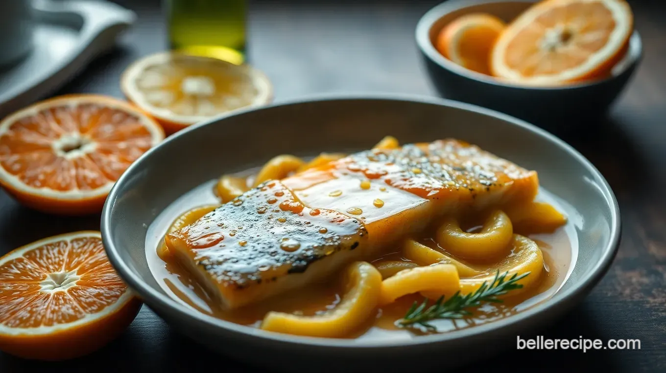 Easy & Zesty Sauce pour le Saumon: A Flavorful Glaze for Your Fish Zesty Citrus Sauce for Salmon