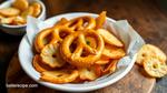 Boiled Pretzels with Crunchy Potato Chips