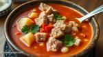 Cook Hearty Menudo Soup with Love