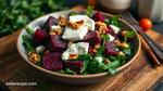 Roasted Beet Salad with Goat Cheese Delight