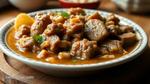 Simmered Beef Tripe Traditional Menudo