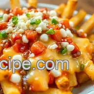 Ultimate Bake Boba Loaded Fries with Cheesy Goodness: A Fun Fusion Dish!