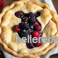 Easy Bake Goumi Berry Pie: Sweet Delight in 65 Min for Friends!