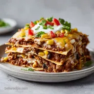 Beef Enchilada Casserole: Layered and Savory