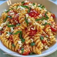 Cherry Tomato Pasta Salad with Feta