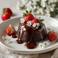Postre de Aniversario en Bol con Chocolate Make-Ahead