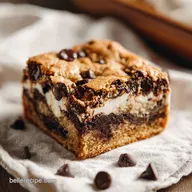Chocolate Chip Cookie Cheesecake Bars in 1 Hour 10 Minutes