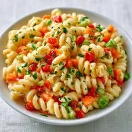 Classic Creamy Pasta Salad for 8 Servings
