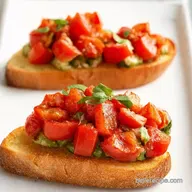 Easy Tomato Bruschetta Recipe Sunshine on a Slice