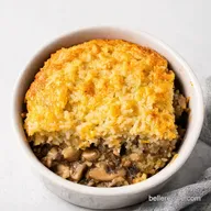 Dreamy Rice Mushroom Casserole Vegan Option