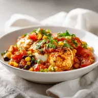 Crock Pot Fiesta Chicken Recipe with Zesty Lime for 8 Servings
