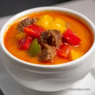 Crockpot Cream Taco Soup: Creamy