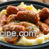 The Ultimate Comfort: Crockpot Sausages with Creamy Mashed Potatoes