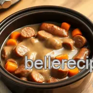 Easy Crockpot Smoked Sausage with Rich Gravy: A Hearty Family Favorite!