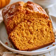 Dairy Free Pumpkin Bread for 10 Slices