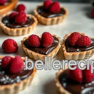 Decadent Chocolate Raspberry Heart Tarts: Sweet Valentine Dessert Ideas
