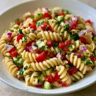 Dijon Vinaigrette Pasta Salad for 6