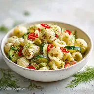 Dill Pickle Pasta Salad Recipe in 20 Minutes: Tangy & Creamy