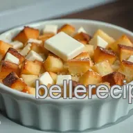 Dreamy White Chocolate Bread Pudding - So Easy!