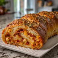 Garbage Bread: Easy Stuffed Pizza Dough Stromboli Recipe
