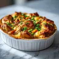 Chicken Cobbler: Crispy Golden Baked Recipe for 8 Servings