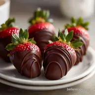 Chocolate Covered Strawberries for 21 Servings
