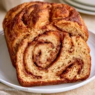 Easy Cinnamon Swirl Bread with Honey