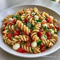 Easy Italian Dressing Pasta for 12