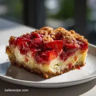Easy Strawberry Cheesecake Dump Cake Nobake Strawb: 10-Minute Prep!